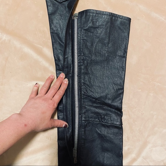 Womens XXS REAL LEATHER CHAPS. - Picture 2 of 6